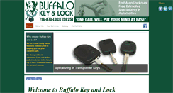 Desktop Screenshot of buffalokeyandlock.com